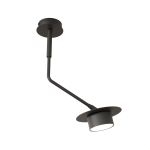 Emibig Deckenleuchte Mizu Stahl Schwarz | Geeignet für 1x GX53 - Max 12W