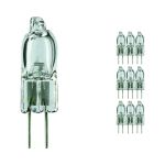 Multipack 10x Philips Microprojection Halogen G4 Glühbirne Focusline 30 W 