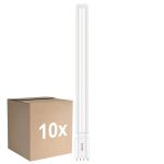 Multipack 10x Philips Corepro PL-L LED 24W 3400lm - 865 Tageslichtweiß | 4-Pins - Ersatz Für 55W
