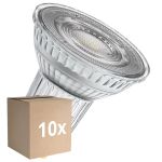 Multipack 10x Ledvance LED Reflektor GU10 PAR16 6.1W 575lm 60d - 930 Warmweiß Warmweiß| Dimmbar - Ersatz Für 80W