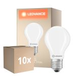 Multipack 10x Ledvance Classic LED E27 Birne Matt 5.9W 806lm - 827 Extra Warmweiß | Ersatz Für 60W