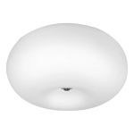 Eglo Deckenleuchte Optica Stahl Satin-Nickel | Geeignet für 2x E27