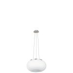 Eglo Pendelleuchte Optica Stahl Satin-Nickel | Geeignet für 2x E27