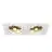 SLV New Tria 2 Spot Aluminium Weiß | Geeignet für 2x GU10 (AR111) 