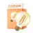 Osram Vintage 1906 LED E27 Globe Fadenlampe Gold 7.2W 806lm - 824 Extra Warmweiß | Ersatz Für 60W