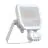 Ledvance Led-Scheinwerfer Aluminium Weiß 17W 2200lm 100D - 830 Warmweiß | IP65 - Bewegungs- Und Lichtsensor - Symmetrisch
