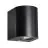 Nordlux Canto 2 Wandleuchte Aluminium Schwarz Up & Down 10.6W 500lm - 830 Warmweiß