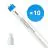 Multipack 10x Philips LED Röhre T8 CorePro (EM/Mains) High Output 18W 2000lm - 840 Kaltweiß | 120cm - Ersatz für 36W