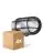 Multipack 4x D'Lite Wandleuchte Ecco Schwarz Oval | IP44 - Geeignet für 1x E27