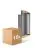 Multipack 10x Nordlux Nico Wandleuchte Aluminium Anthrazit Up & Down | IP54 - Geeignet für 2x GU10