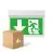 Multipack 4x Noxion LED Notbeleuchtung | Wand/Deckenmontage  | 3.5W | 3H inkl. 4 Wegweiser aus PVC