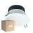 Multipack 4x Philips LED Downlight Coreline DN142B Aluminium Weiß 9.8W 1200lm 60D - 840 Kaltweiß | Ausschnitt 155mm - IP20 - Weiß Reflektor