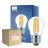 Multipack 10x Philips MASTER LED Kerze Ultra Efficient E27 Kugel Klar 2.3W 485lm - 827 Extra Warmweiß | Ersatz Für 40W