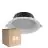 Multipack 6x Noxion LED Downlight Hera Mittel Einbau Weiß 9W 900lm 80D - 827-830-840 CCT | 146mm - Ausschnitt 120mm