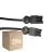 Multipack 25x Noxion GST - Kompatibel Verlängerungskabel Schwarz - Männlich + Weiblich - 5m - 3 pole 1,5mm2