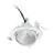 Philips Led-Spot Greenspace Accent Elbow Aluminium Weiß 24W 2900lm 36D - 827 Extra Warmweiß | 163mm - IP20 - Interact Dimmbar