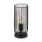 Eglo Tischlampe Roccamena Stahl Schwarz | Geeignet für 1x E27