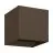Eglo Wandleuchte Calpi 3 Aluminium Rostig 2.8W 420lm - 830 Warmweiß | IP54