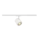 SLV Schienenstrahler Enola C 1-Phasen Aluminium Weiß Rund 11W 1040lm 35D - 830 Warmweiß