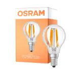 Osram LED Classic LED E14 Birne Fadenlampe Klar 1.2W 255lm - 827 Extra Warmweiß | Ersatz Für 25W