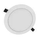 Ledvance Downlight Slim Alu Weiß 16W 1600lm 90D - 830 Warmweiß | Ausschnitt 175mm - IP44 