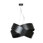 Emibig Pendelleuchte Vieno Stahl Schwarz | Geeignet für 2x E27 - Max 15W