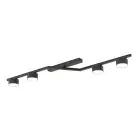 Emibig Deckenleuchte Skan Stahl Schwarz | Geeignet für 4x GX53 - Max 12W