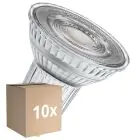 Multipack 10x Ledvance LED Reflektor GU10 PAR16 6.1W 575lm 60d - 930 Warmweiß Warmweiß| Dimmbar - Ersatz Für 80W