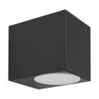 Eglo Wandleuchte Jabaga Schwarz 4W 400lm - 830 Warmweiß | IP44